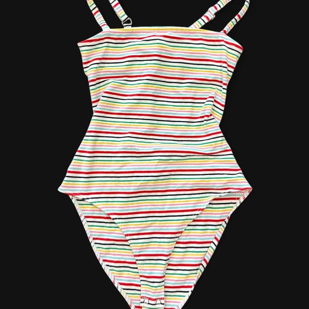 Forever 21 multicolored horizontal striped